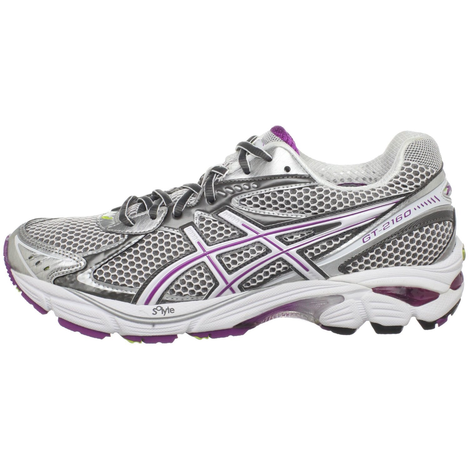 ASICS GT-2160 Running Shoes in Carbon/White/Plum — UFO No More